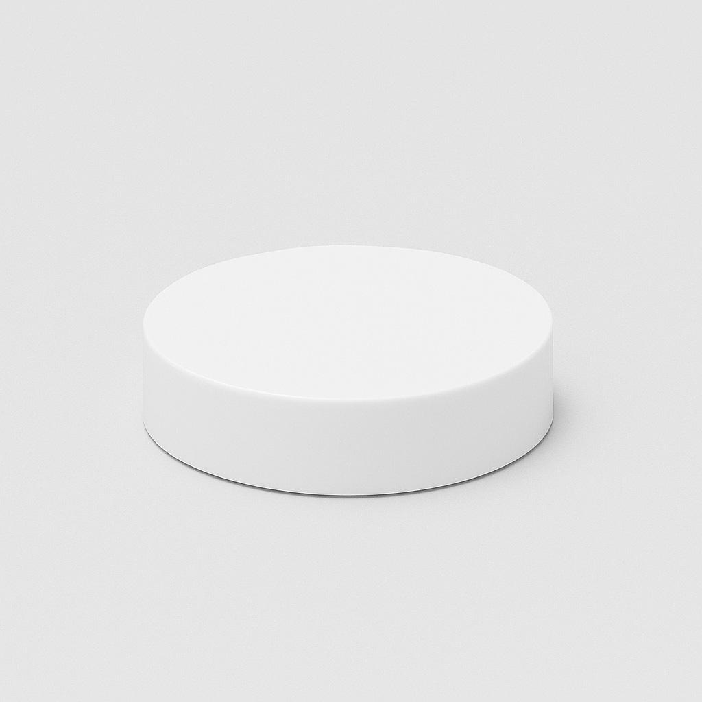 schroefdeksel pp wit d55 x 15mm