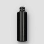 Picture: plastic fles 250 ml hdpe zwart h28mm verzegelbaar