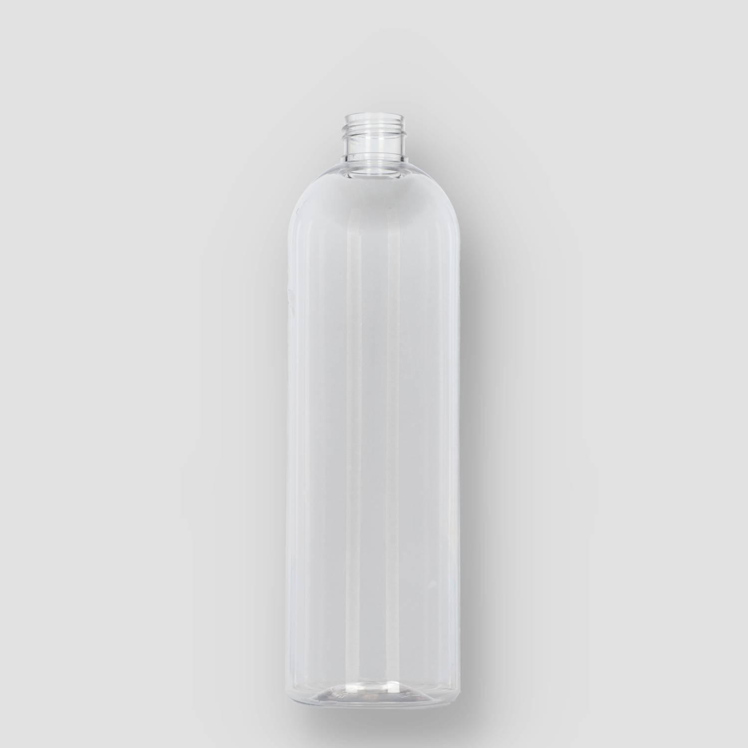 Picture: plastic fles 500 ml pet transparant tall-boston 24-410