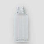 Picture: plastic fles 50 ml pet transparant oval 20-410