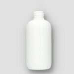 Picture: plastic fles 100 ml hdpe wit boston-round 20-410