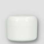 Picture: plastic cremepot 5 ml pp wit massief