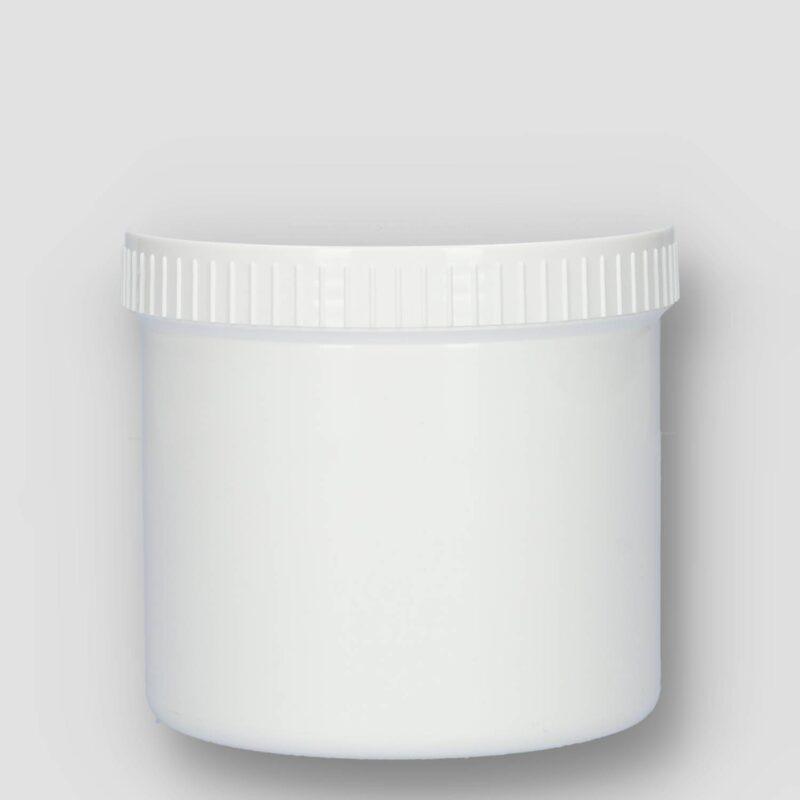 Picture: plastic pot 500 ml pp wit