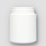 Picture: plastic container (pill-jar) 200 ml pe wit h47mm
