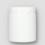 Picture: plastic container (pill-jar) 750 ml pe wit 82mm