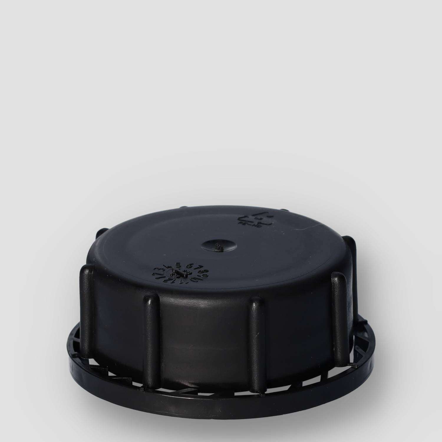 Picture: sluiting pe zwart din51 (5,10 l) verzegelb.