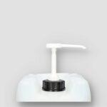 Picture: dispenser pomp 30 ml pp wit + din61 zwart +