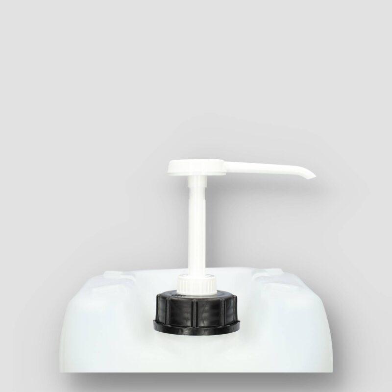 Picture: dispenser pomp 30 ml pp wit + din61 zwart +