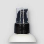 Picture: dispenser pomp 0,16ml pp zwart 20 410 met 120 mm. stijgbuis(fbog) +stof