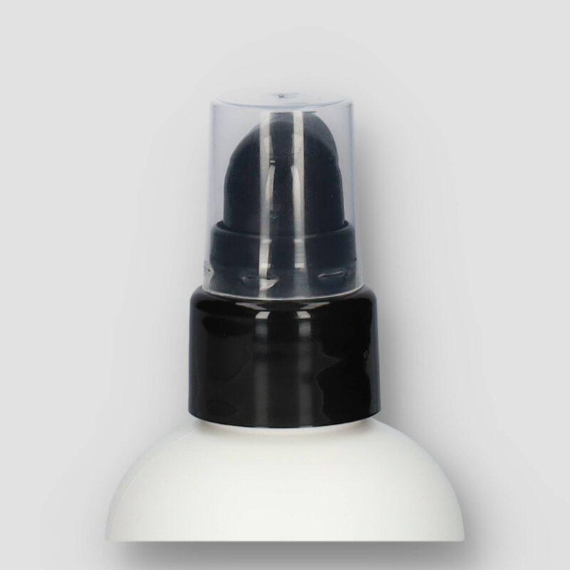 Picture: dispenser pomp 0,16ml pp zwart 20 410 met 120 mm. stijgbuis(fbog) +stof