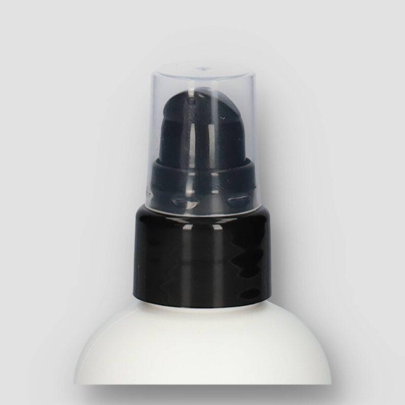 Picture: dispenser pomp 0,16ml pp zwart 20 410 met 120 mm. stijgbuis(fbog) +stof