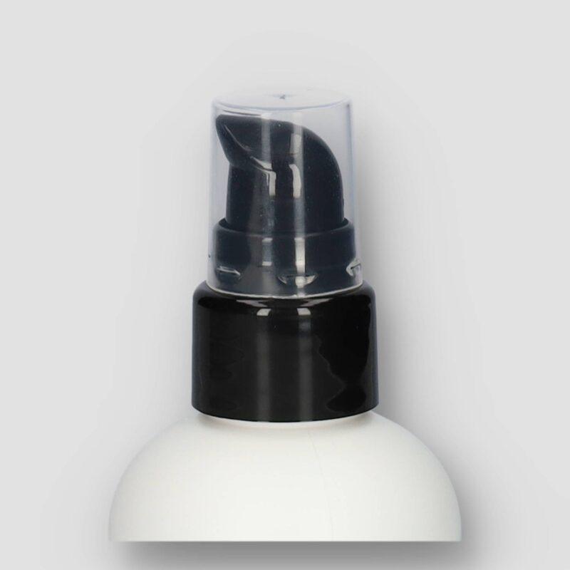 Picture: dispenser pomp 0,16ml pp zwart 20 410 met 120 mm. stijgbuis(fbog) +stof